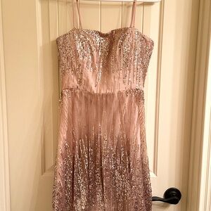 Soieblu Pink Sequin Dress